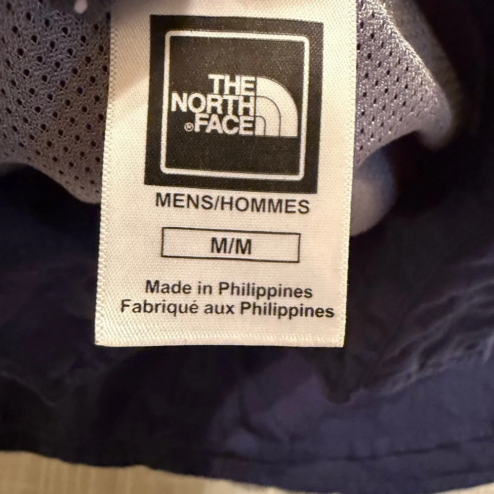 The North Face Mens Navy Blue Modal Blend Textured Short Sleeve‎ Shirt Medium